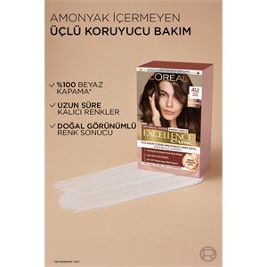 LOREAL PARİS EXCELLENCE CREME 4U NUDE KAHVE SAÇ BOYASI-