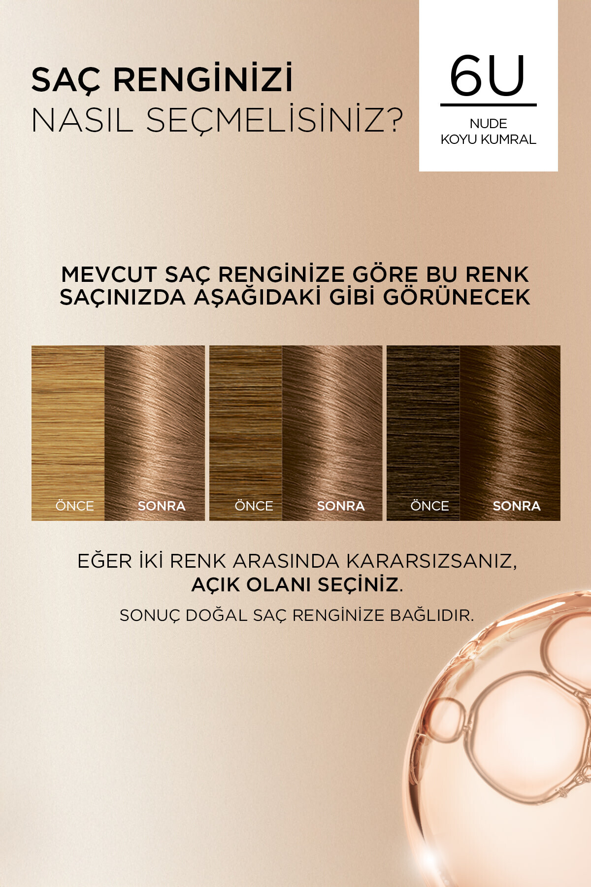 LOREAL PARİS EXCELLENCE CREME 6U KOYU KUMRAL SAÇ BOYASI-