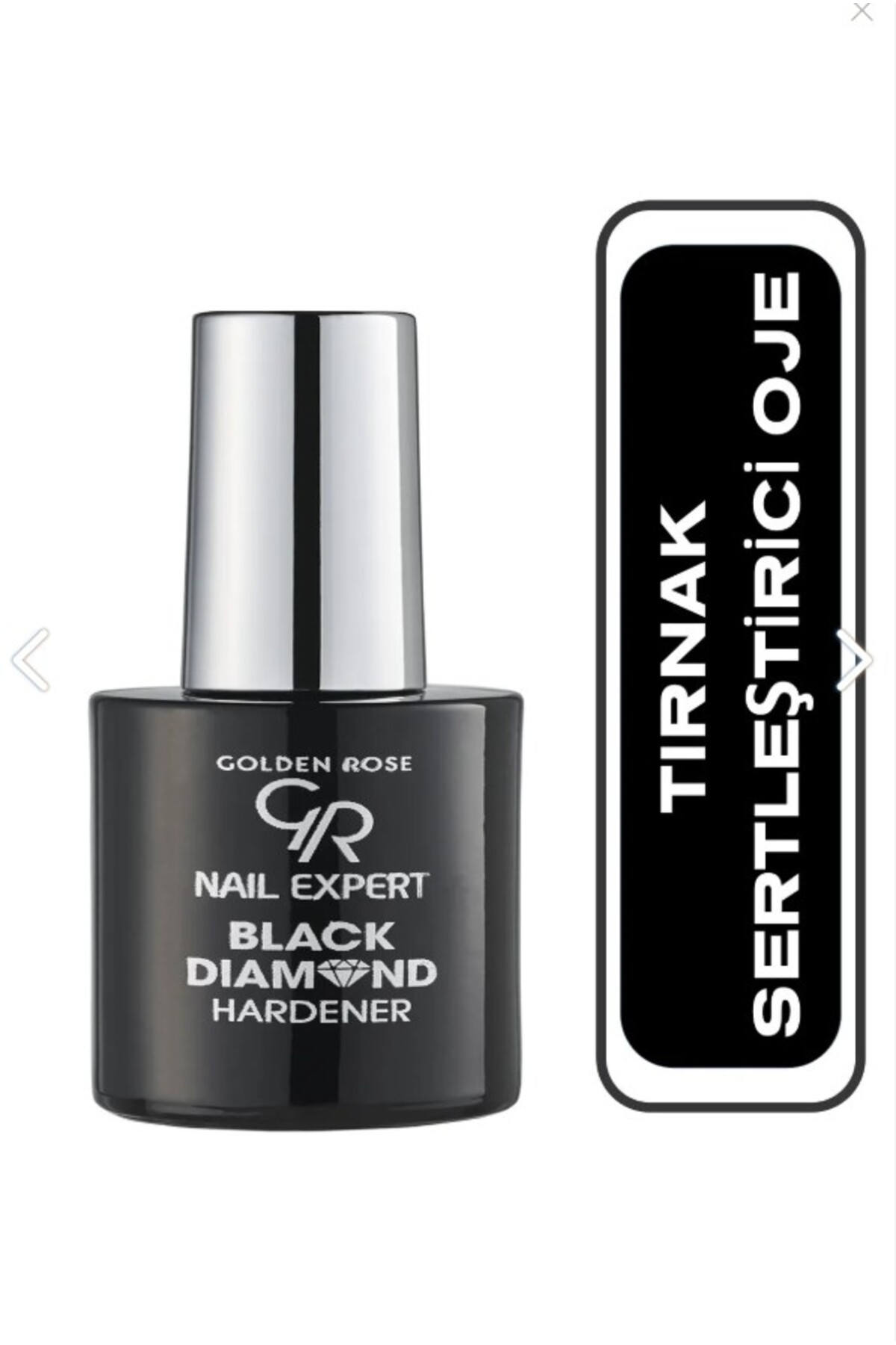 GOLDEN ROSE  BLACK DİAMOND HARD TIRNAK GÜÇLENDİRİCİ-
