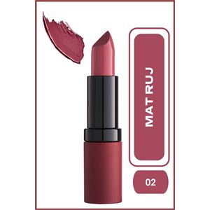 GOLDEN ROSE   VELVET MATTE LIPSTICK NO.2-