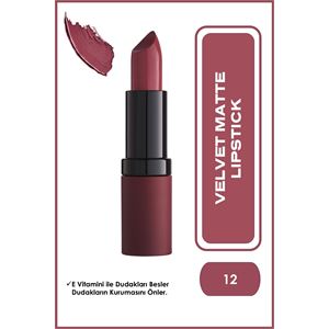 GOLDEN ROSE   VELVET MATTE LIPSTICK NO.12-