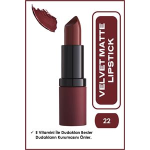 Golden Rose Mat Ruj - Velvet Matte Lipstick No: 22-