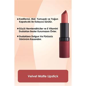 GOLDEN ROSE  VELVET MATTE LIPSTICK NO.27-