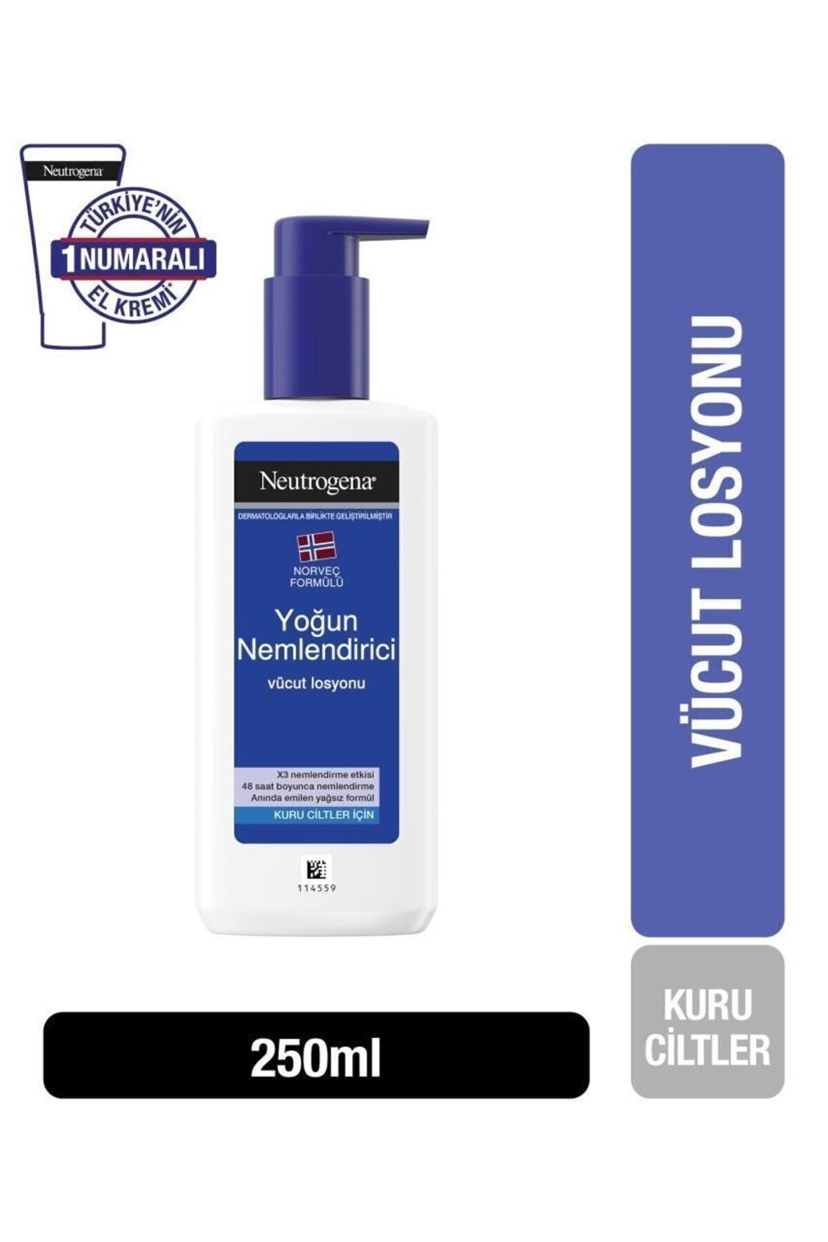 NEUTROGENA YOĞUN NEMLENDİRİCİ KURU CİLTLER IÇİN 250ML-