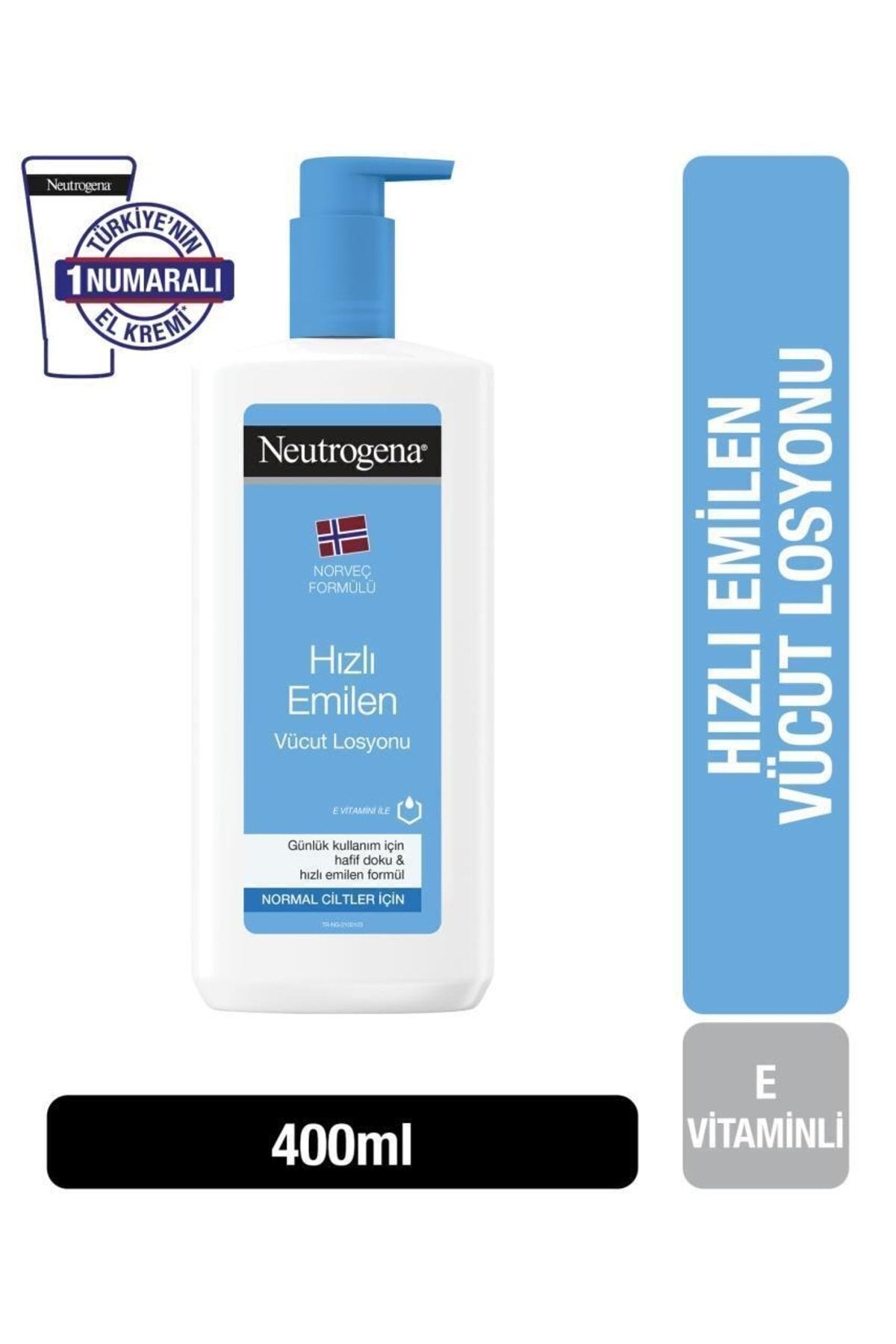 NEUTROGENA VÜCUT LOSYONU HIZLI EMİLEN 400 ML-