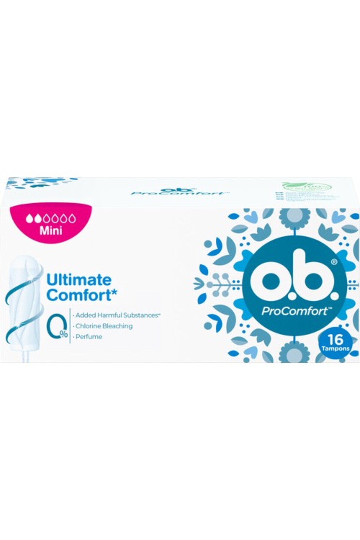 O.B PRO COMFORT MİNİ TAMPON 16 ADET-