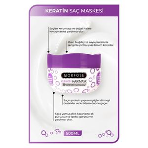 MORFOSE KERATİN SAÇ MASKESİ 500 ML-