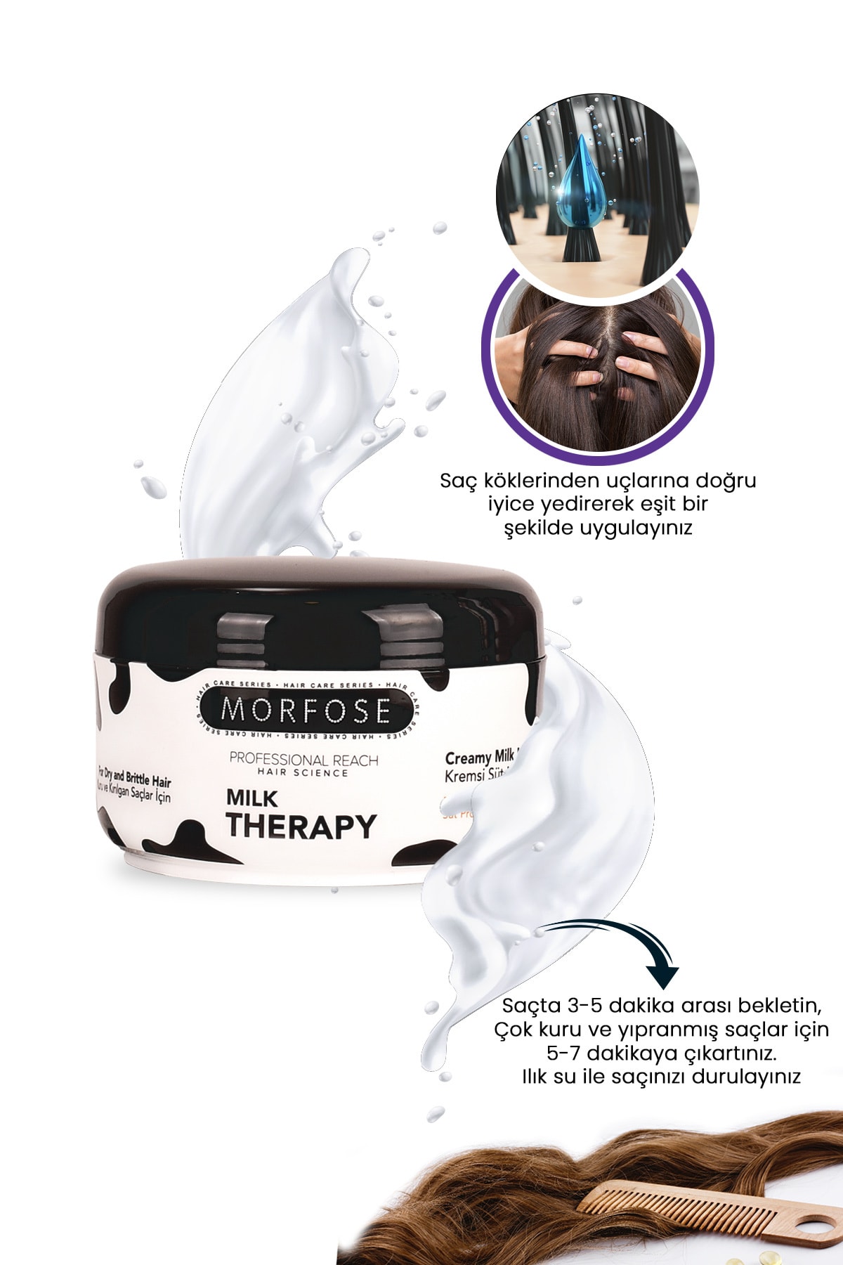 MORFOSE MİLK THERAPY CREAMY MİLK MASKE 250 ML-