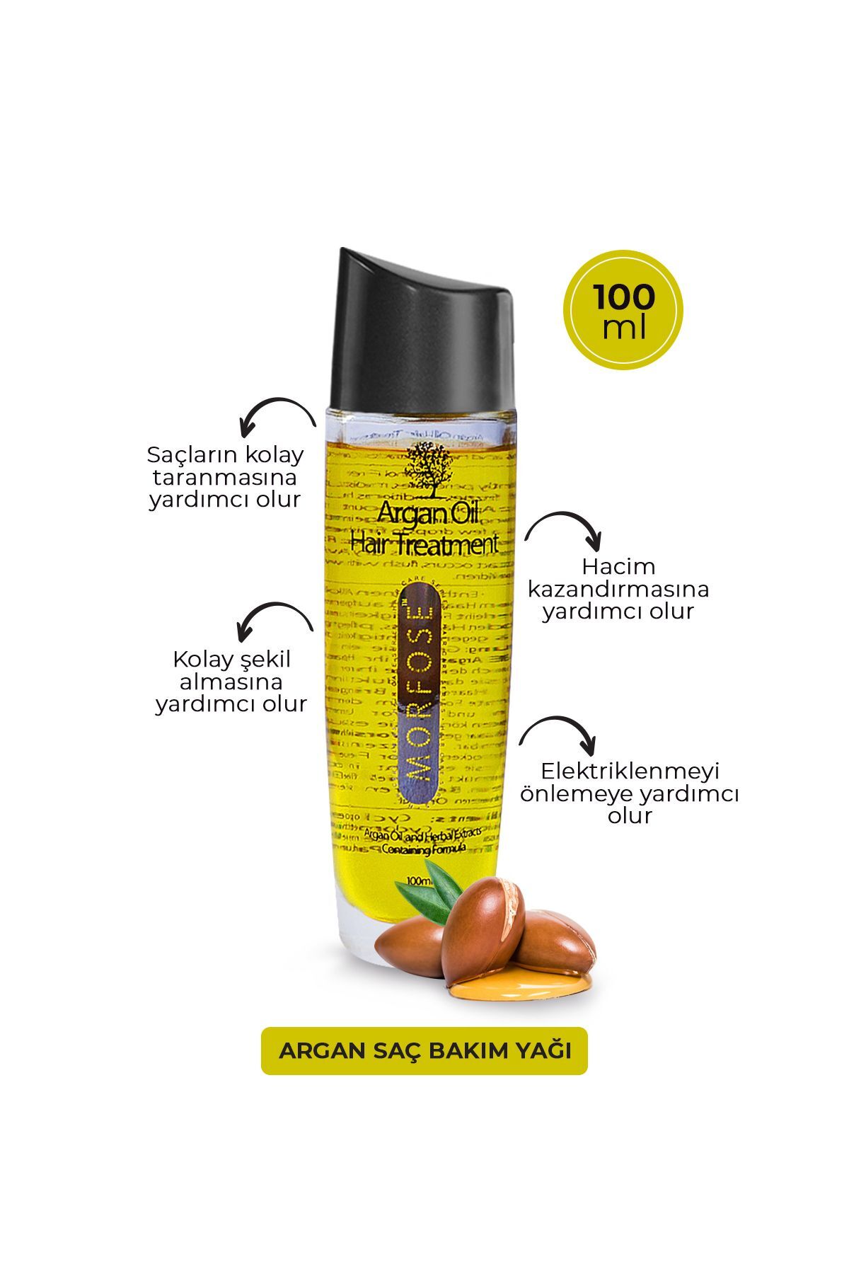 Morfose Argan Yağı Hear Treatmer 100 ml-