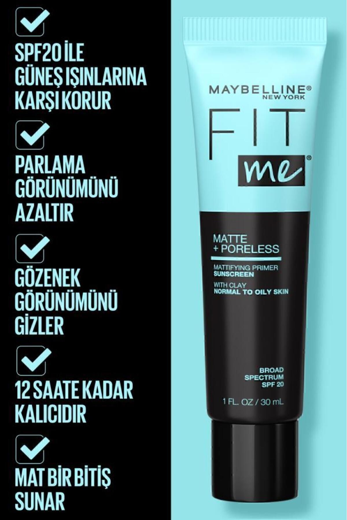 MAYBELLİNE NEW YORK FİT ME MATLAŞTIRICI BAZ-