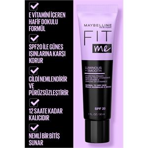 MAYBELLİNE NEW YORK FİT ME NEMLENDİRİCİLİ BAZ-