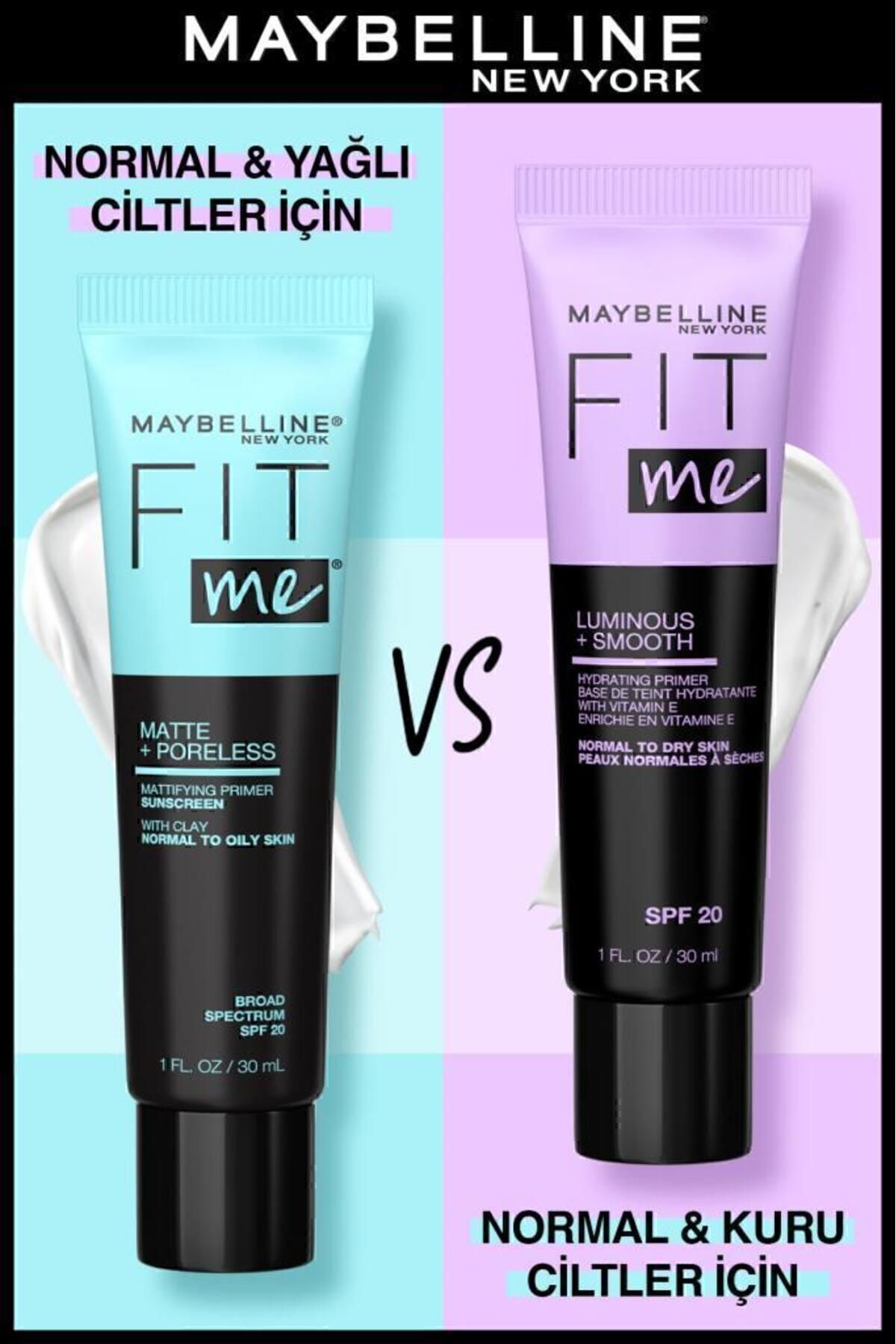 MAYBELLİNE NEW YORK FİT ME NEMLENDİRİCİLİ BAZ-