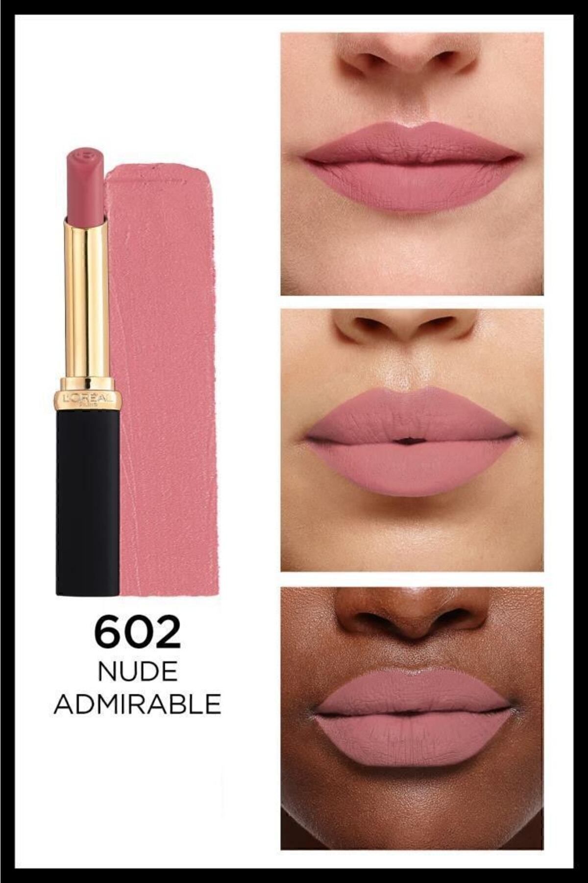 LOREAL PARİS COLOR RCHE INTENSE VOLME MATTE RUJ:602-