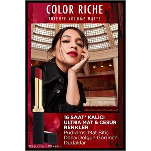 LOREAL PARİS COLOR RCHE INTENSE VOLME MATTE RUJ:241-