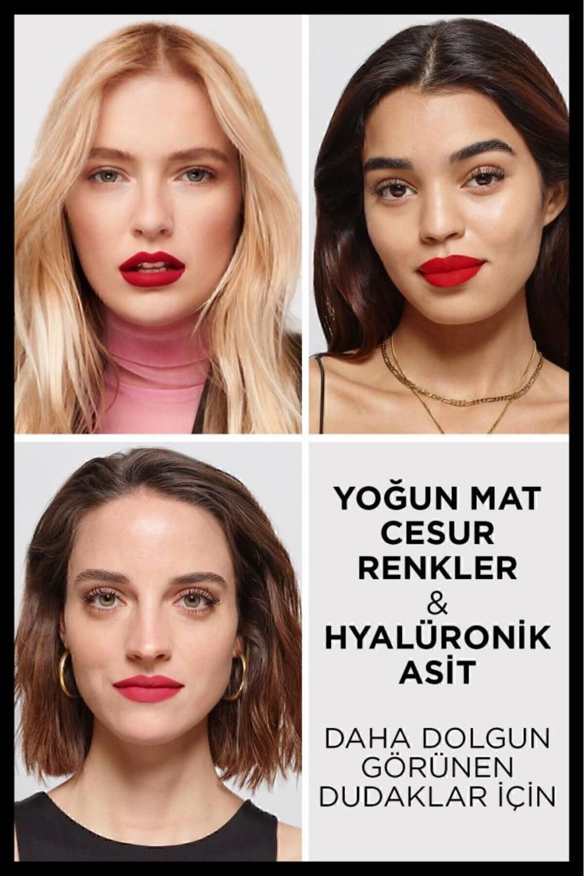 LOREAL PARİS COLOR RCHE INTENSE VOLME MATTE RUJ:603-