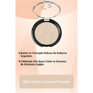 Golden Rose Pudra -Silky Touch Compact Powder No:1-