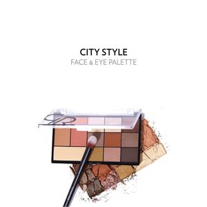 GOLDEN ROSE   CITY STYLE FACE&EYE PALETTE NO:01-WARM-