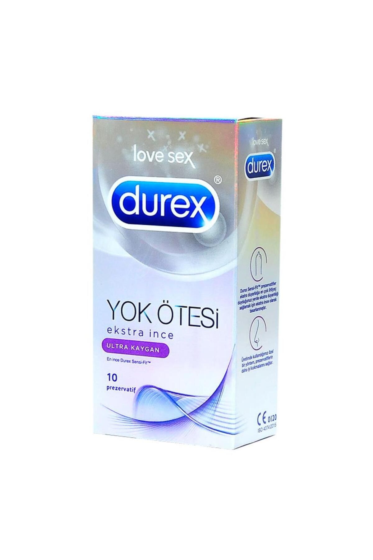 DUREX YOK ÖTESİ ULTRA KAYGAN PREZERVATİF 10 LU-
