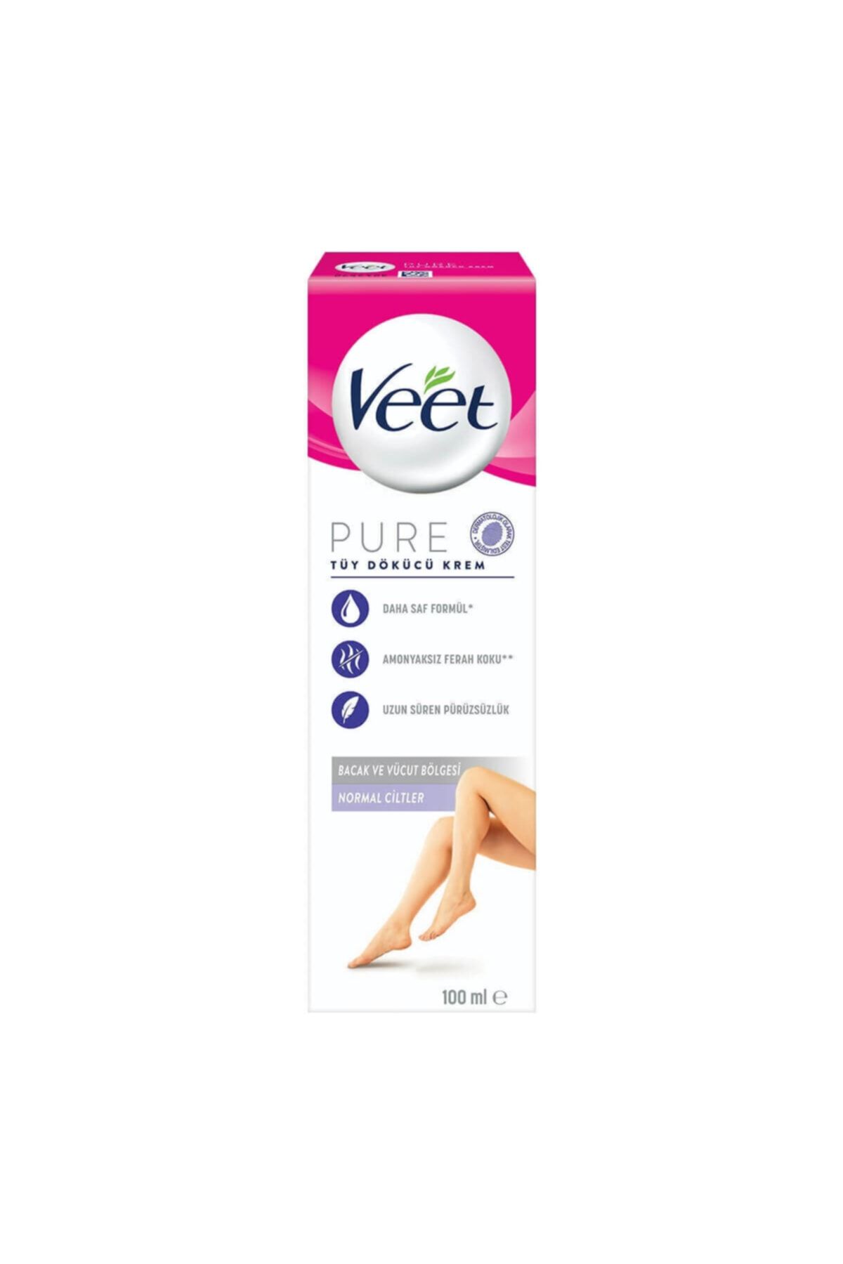 VEET TÜY DÖKÜCÜ KREM BACAK VÜCUT BÖLGESİ NORMAL 100ML-