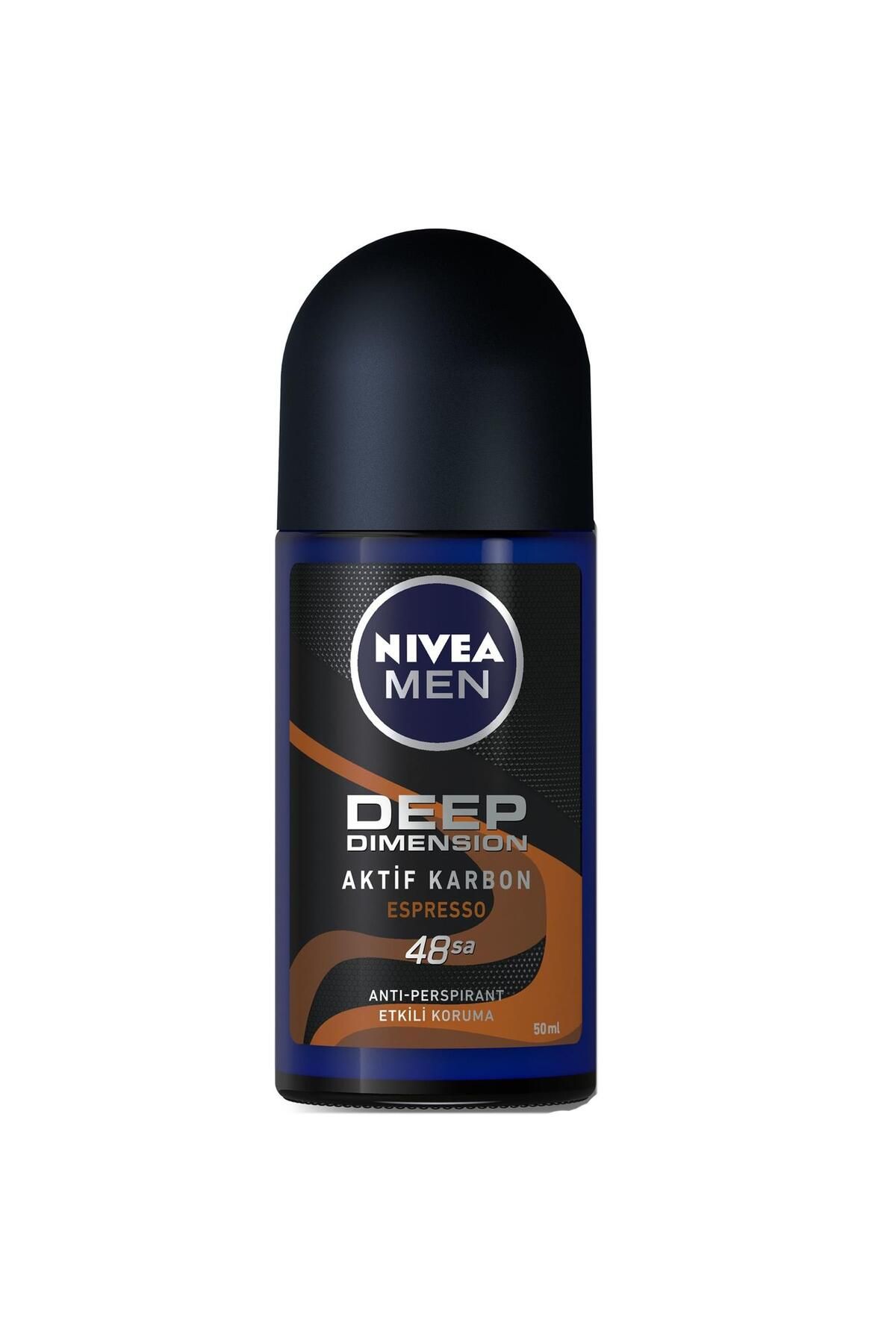 NİVEA MEN ERKEK ROLL ON DEEP DİMENSİON ESPRESSO 50ML-