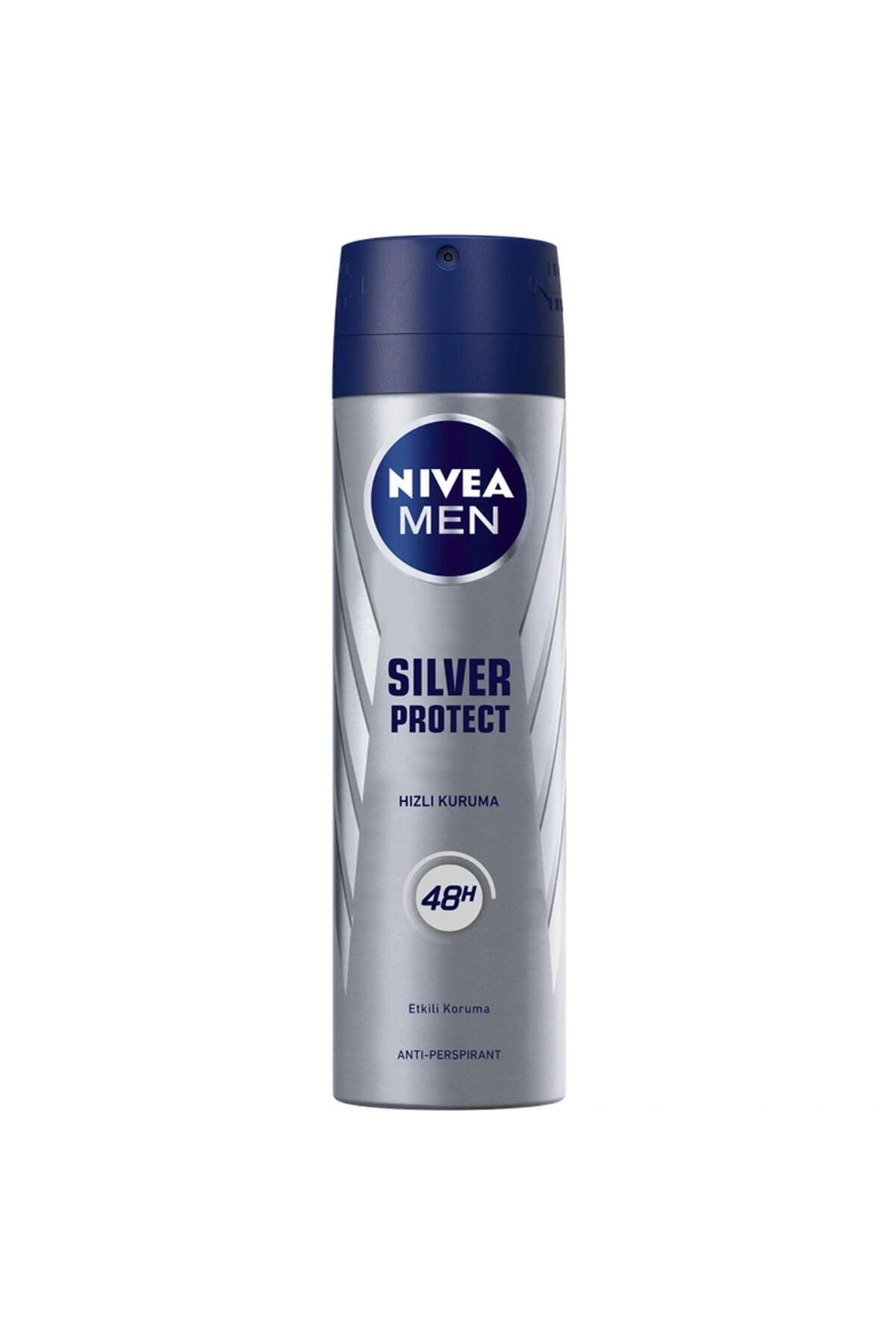 NİVEA MEN ERKEK SPREY DEODORANT SİLVER PROTECT 150-