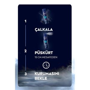 NİVEA MEN ERKEK SPREY DEODORANT DRY FRESH 150ML-