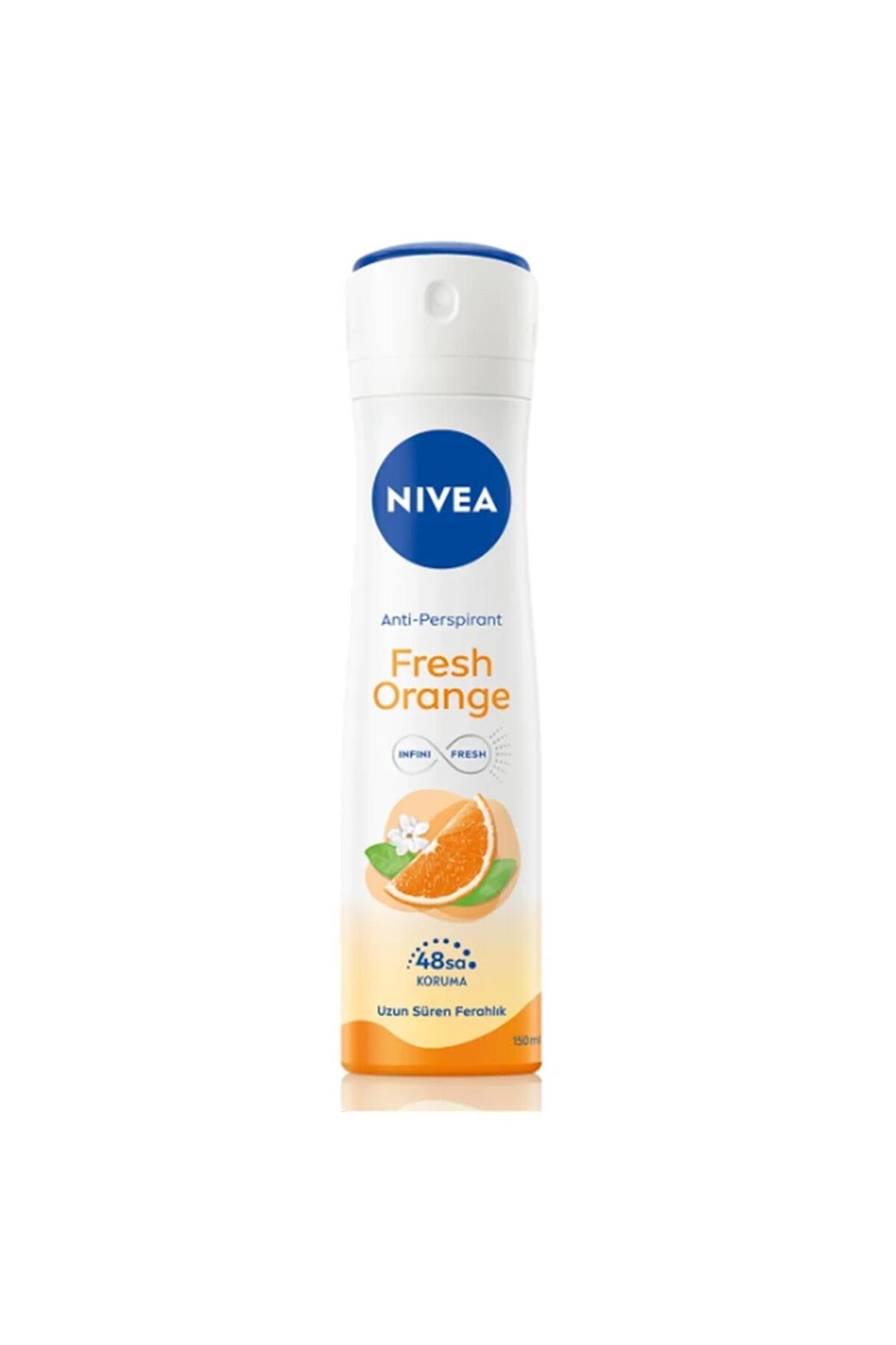 NİVEA KADIN SPREY FRESH ORANGE DEODORANT 150ML-