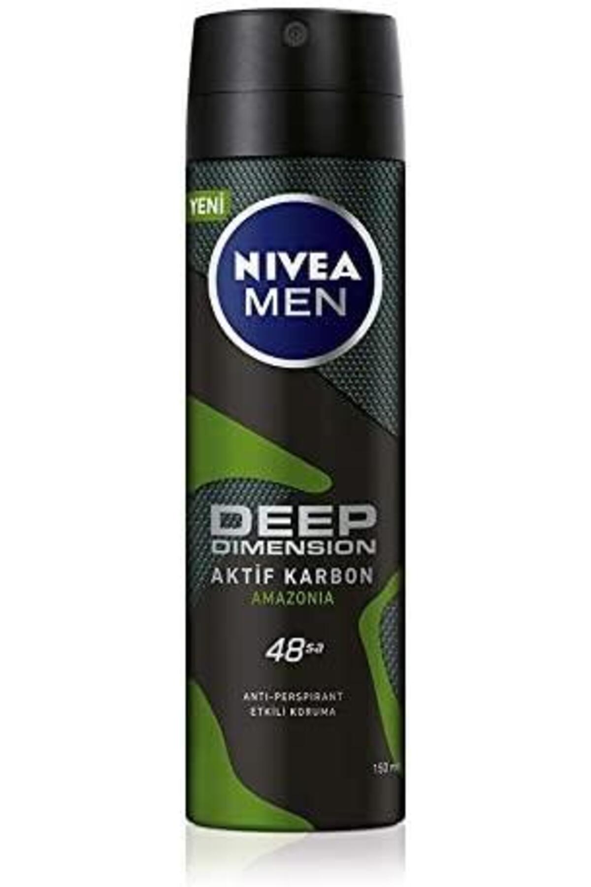 NİVEA MEN ERKEK DEEP DİMENSİON AMAZONİA DEODORANT 150ML-