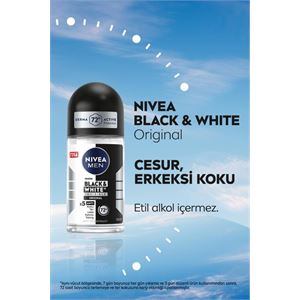 NIVEA INVİSİBLE ERKEK ORİGİNAL ROLL-ON 50ML-