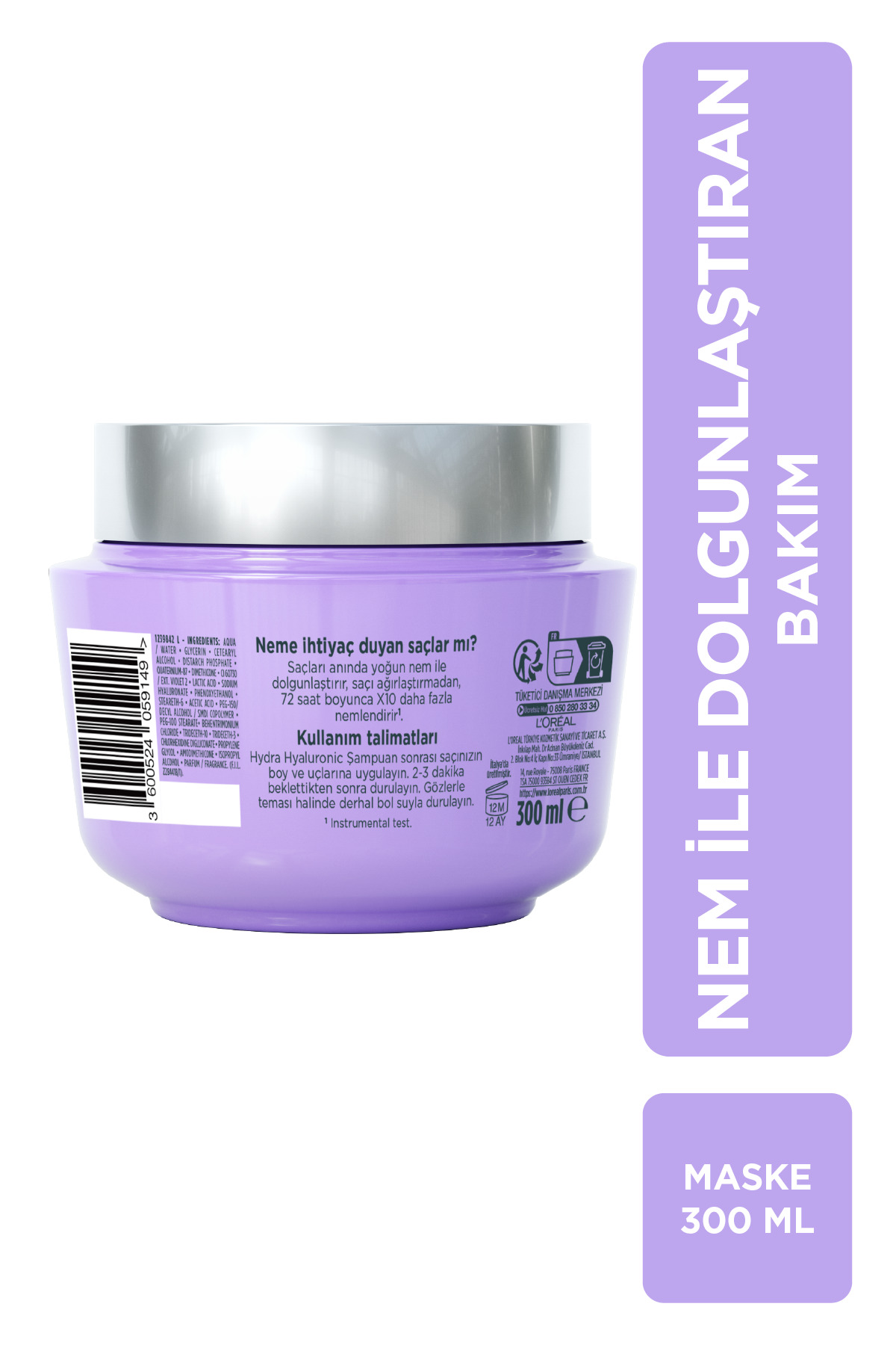 ELSEVE HYDRA HYALURONİC NEM DOLGUNLAŞTIRICI MASKE 300ML-