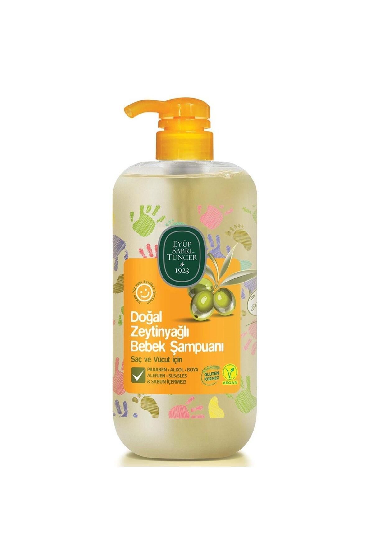 EYÜP SABRİ BEBEK ŞAMPUANI ZEYTİNYAĞLI 600 ML-