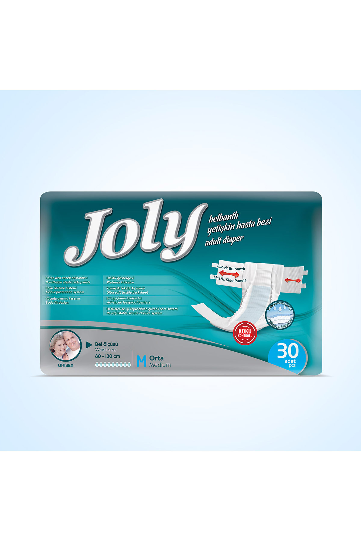 Joly Yetişkin Hasta Bezi Medium 30 Adet-