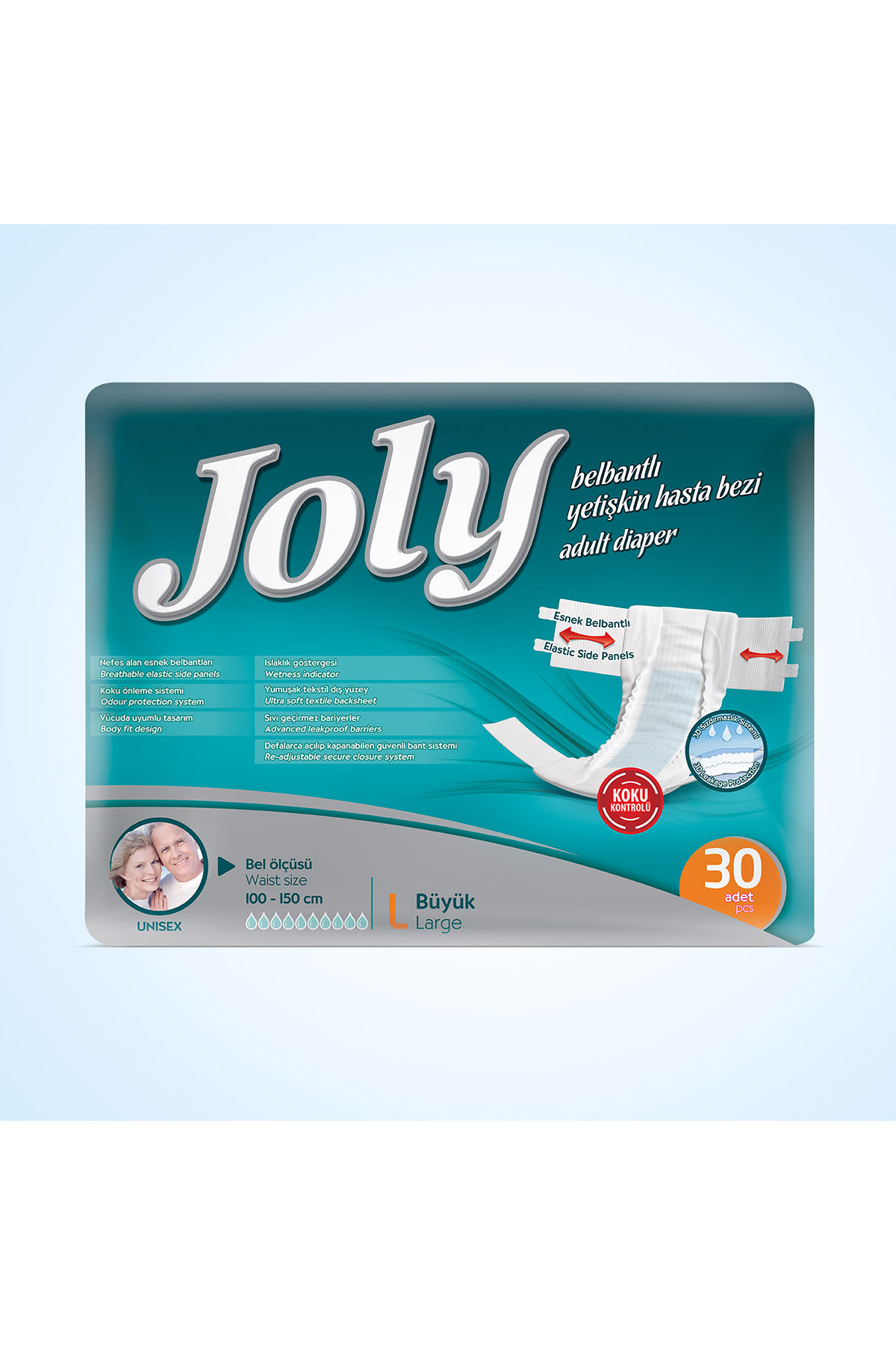 Joly Yetişkin Hasta Bezi Large 30 Adet-