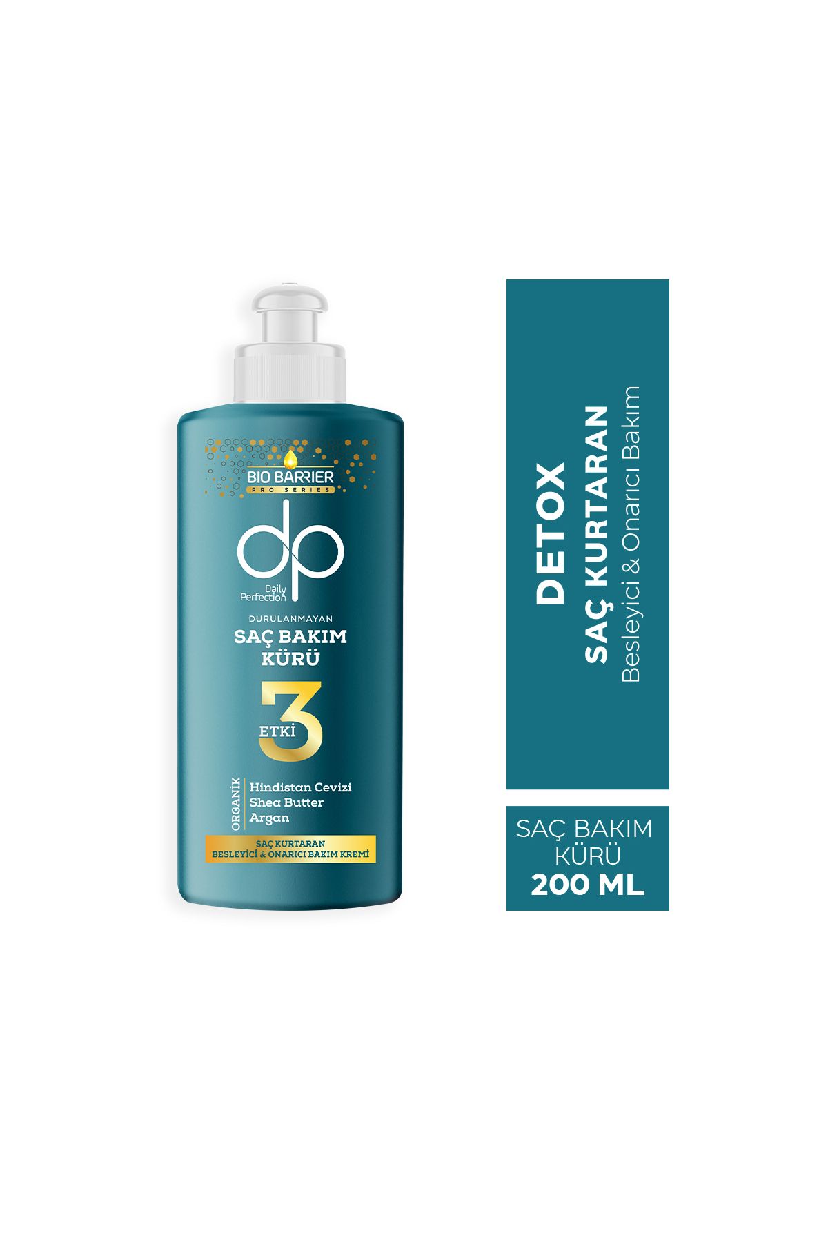 DP BİO BARRİER DURULANMAYAN SAÇ BAKIM KÜRÜ 200ML-