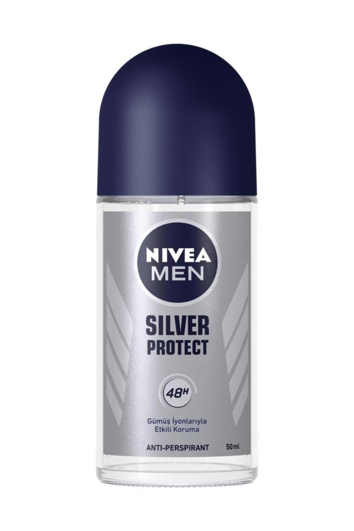 NİVEA MEN ERKEK ROLLON DEODORANT SİLVER PROTECT 50ML-