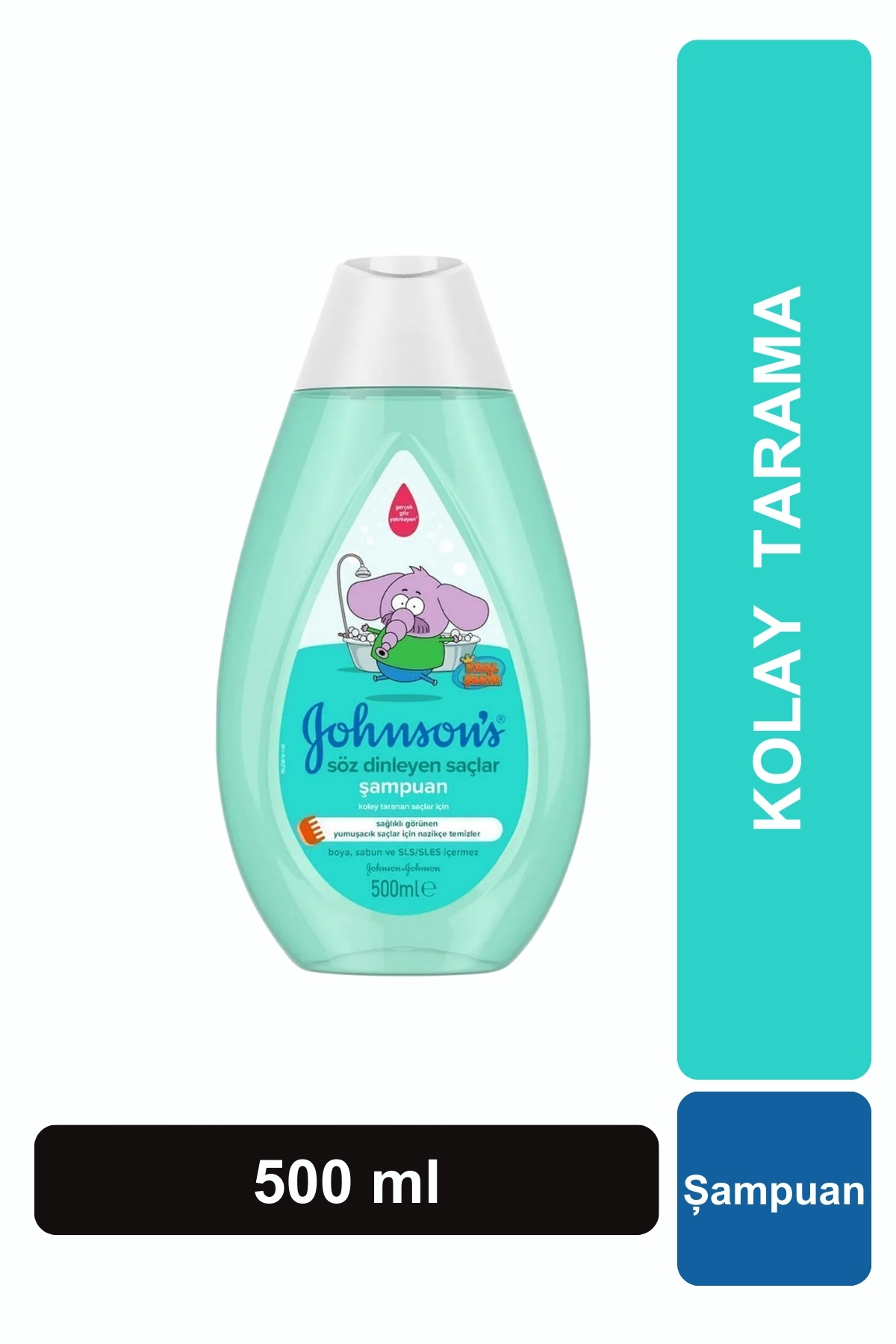 JOHNSONS BABY SÖZ DİNLEYEN SAÇLAR BEBEK ŞAMPUANI 500 ML-