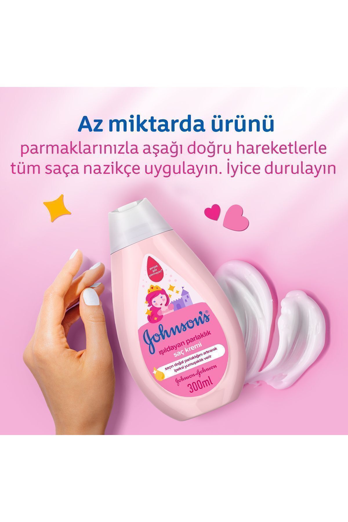 JOHNSONS BABY IŞILDAYAN PARLAKLIK BEBEK ŞAMPUANI 500 ML-