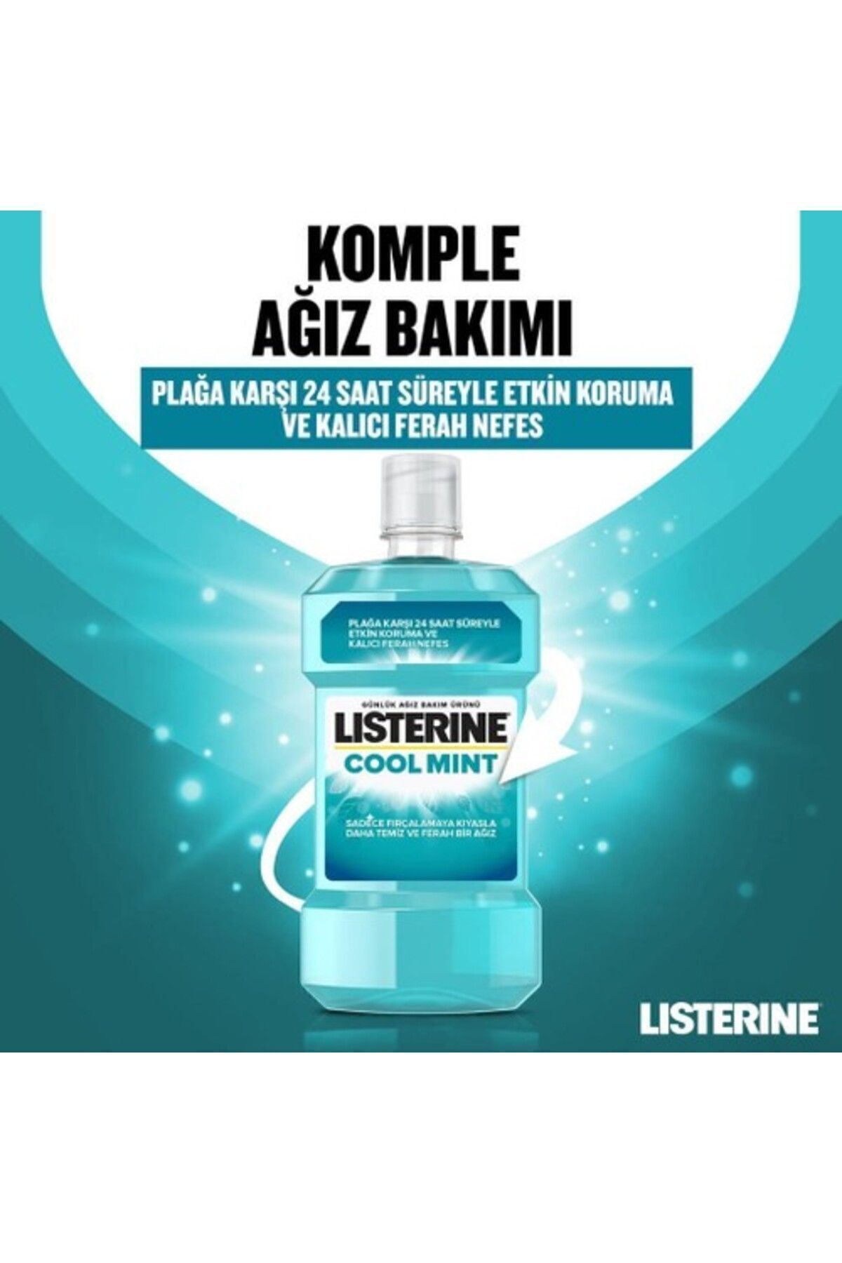 LİSTERİNE COOL MİNT AĞIZ BAKIM SUYU 95 ML-