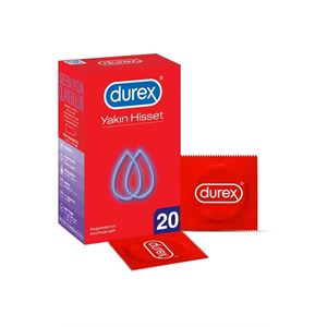 DUREX YAKIN HİSSET INCE PREZERVATİF 20Lİ-