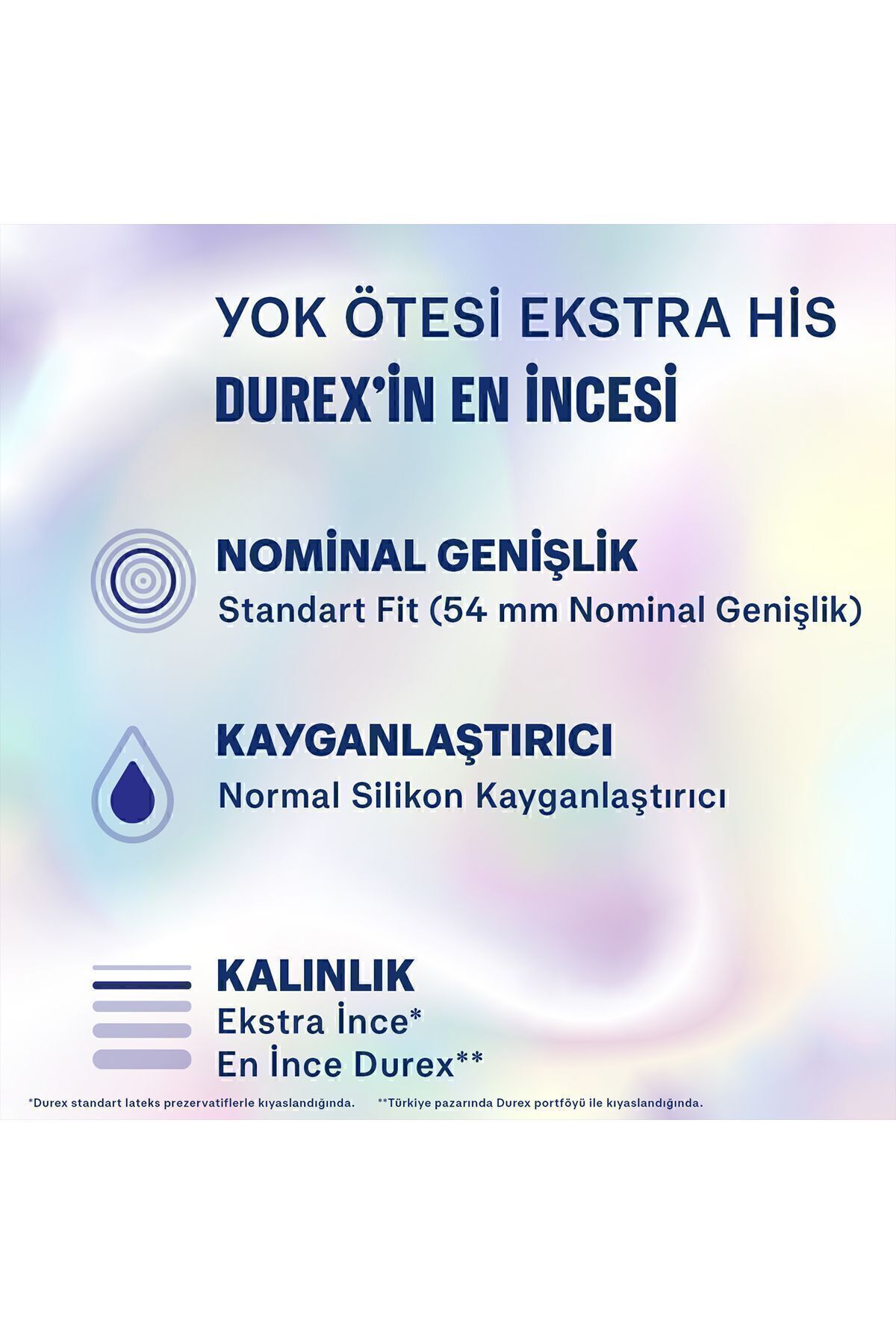 DUREX YOK ÖTESİ EKSTRA HİS  İNCE PREZERVATİF 20Lİ-