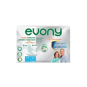 EVONY  Premium Yetişkin Bezi Medium 30lu-
