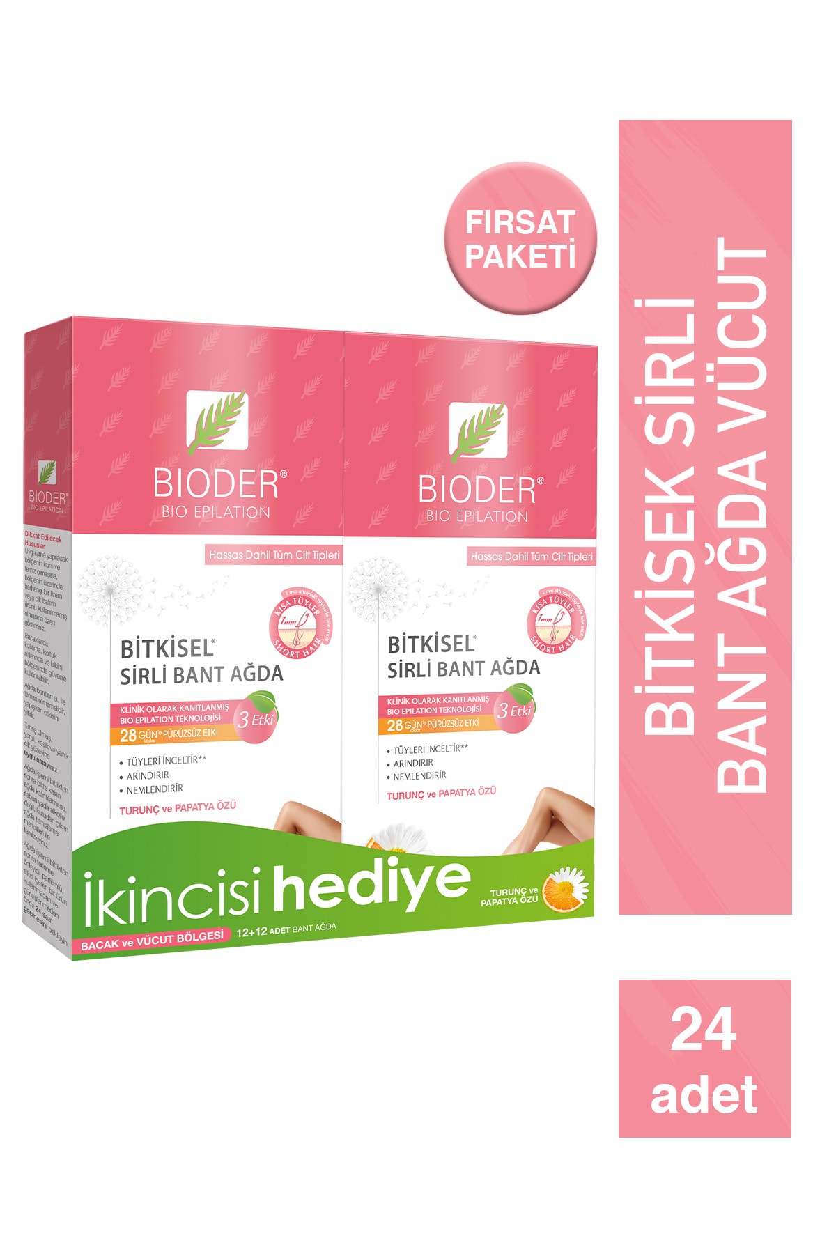 BİODER BACAK&VÜCUT BÖLGESİ BİTKİSEL SİR AĞDA 2Lİ-