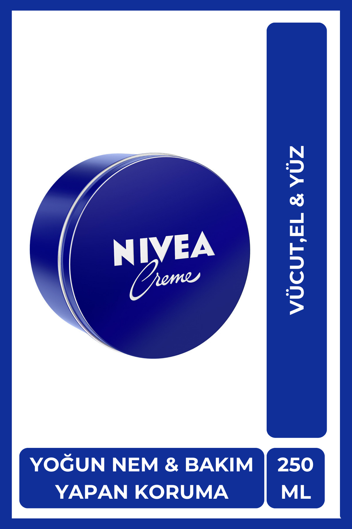 Nivea Creme 250ml,Bakım Yapan Koruma Nemlendirici-