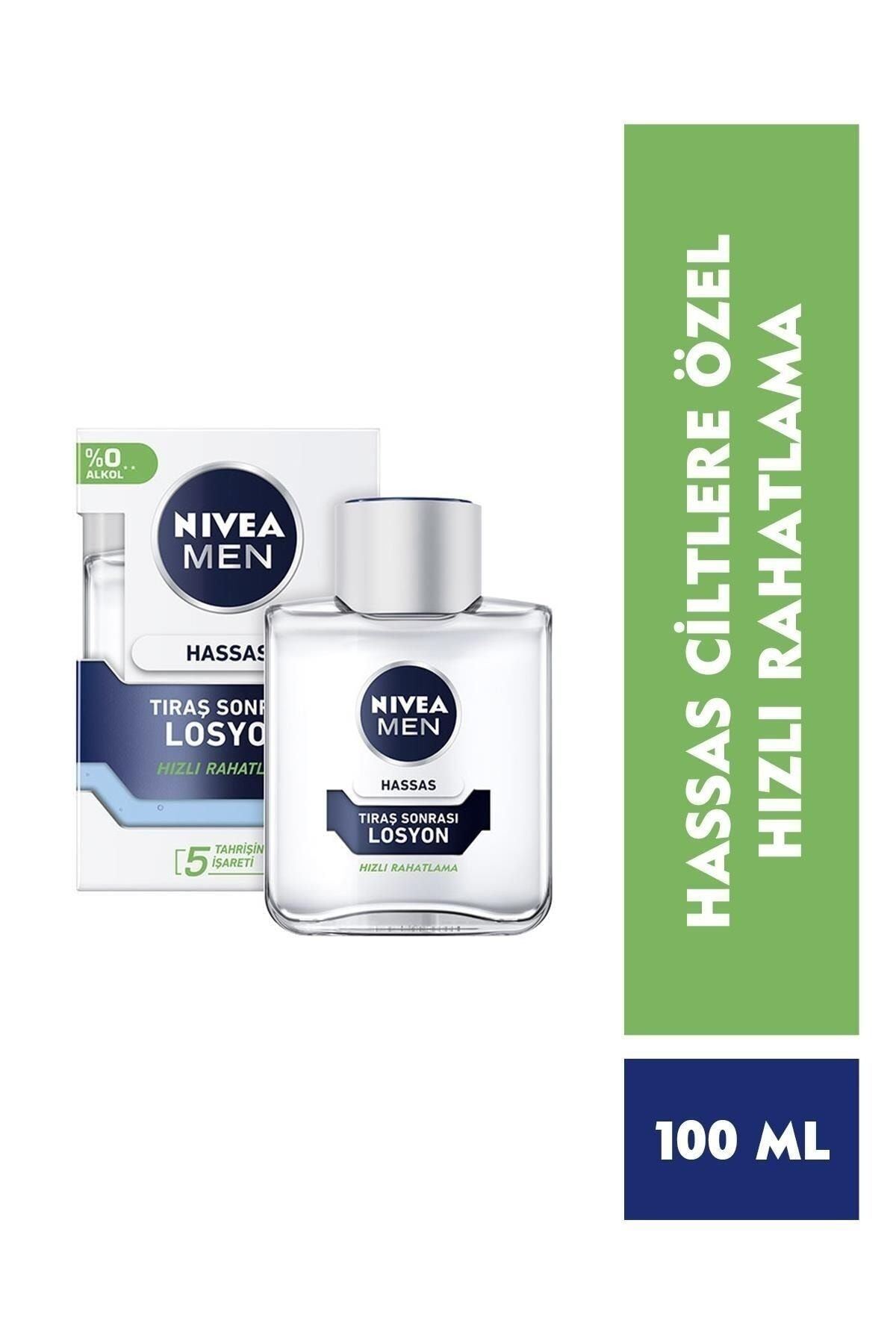 NİVEA MEN HASSAS TIRAŞ SONRASI LOSYON 100ML-