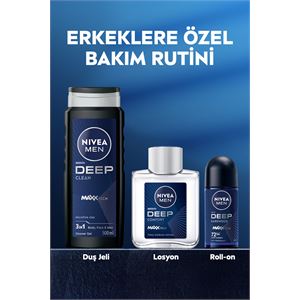 NİVEA MEN DEEP DİMENSİON TIRAŞ SONRASI LOSYON 100M-
