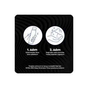 NİVEA MEN DEEP DİMENSİON TIRAŞ JELİ 200ML-