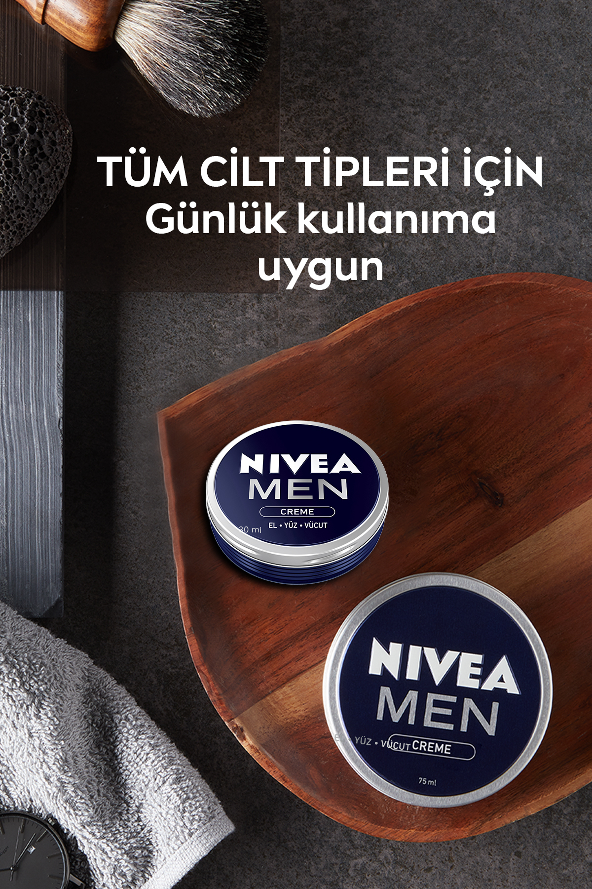 NİVEA MEN KREM 30 ML-