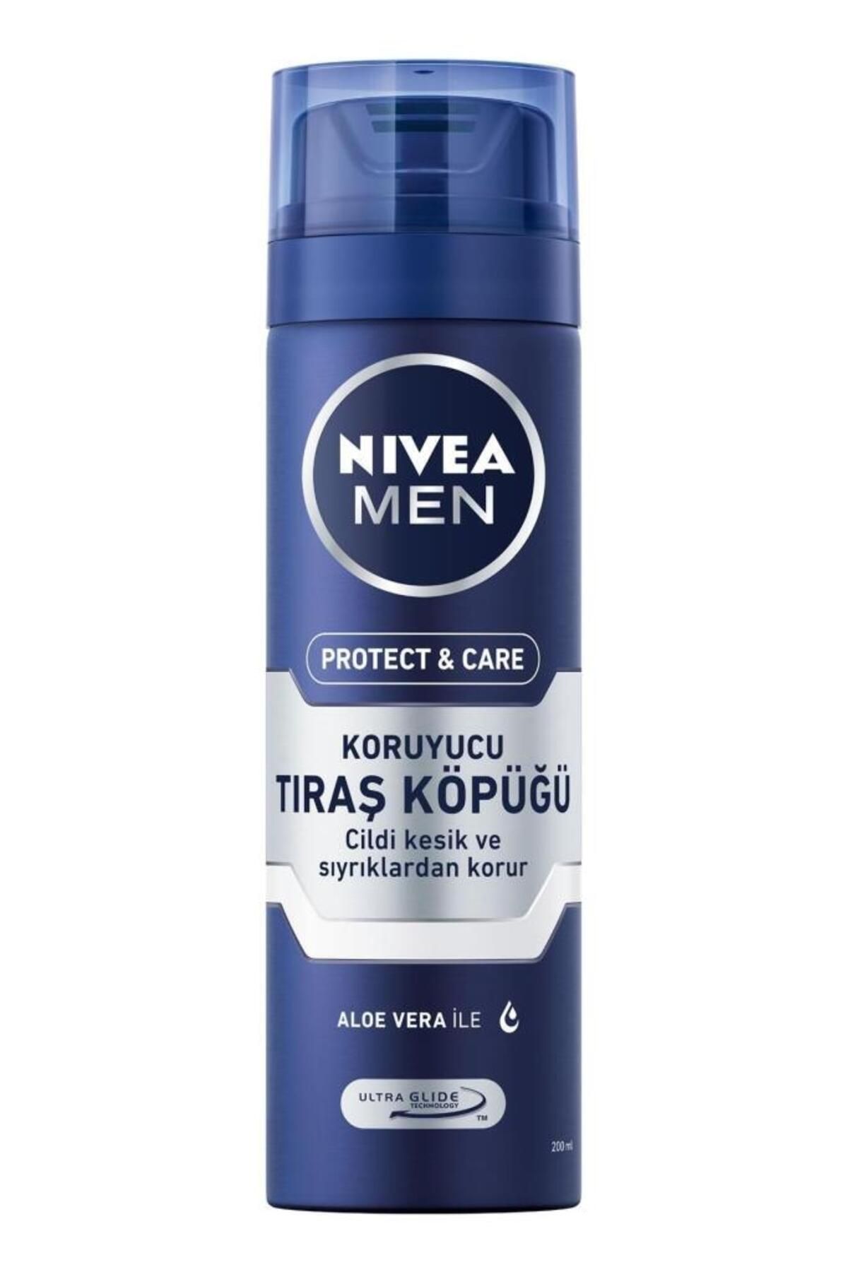NİVEA PROTECT & CARE KORUYUCU TIRAŞ KÖPÜĞÜ 200 ML-