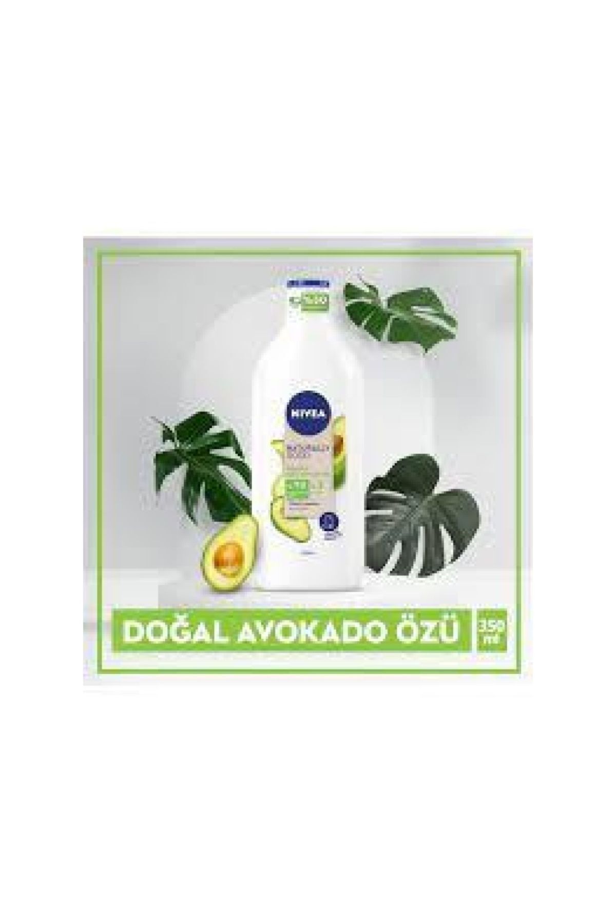 NİVEA NATURALLY GOOD VÜCUT LOSYONU AVAKADO ÖZÜ 350ML-