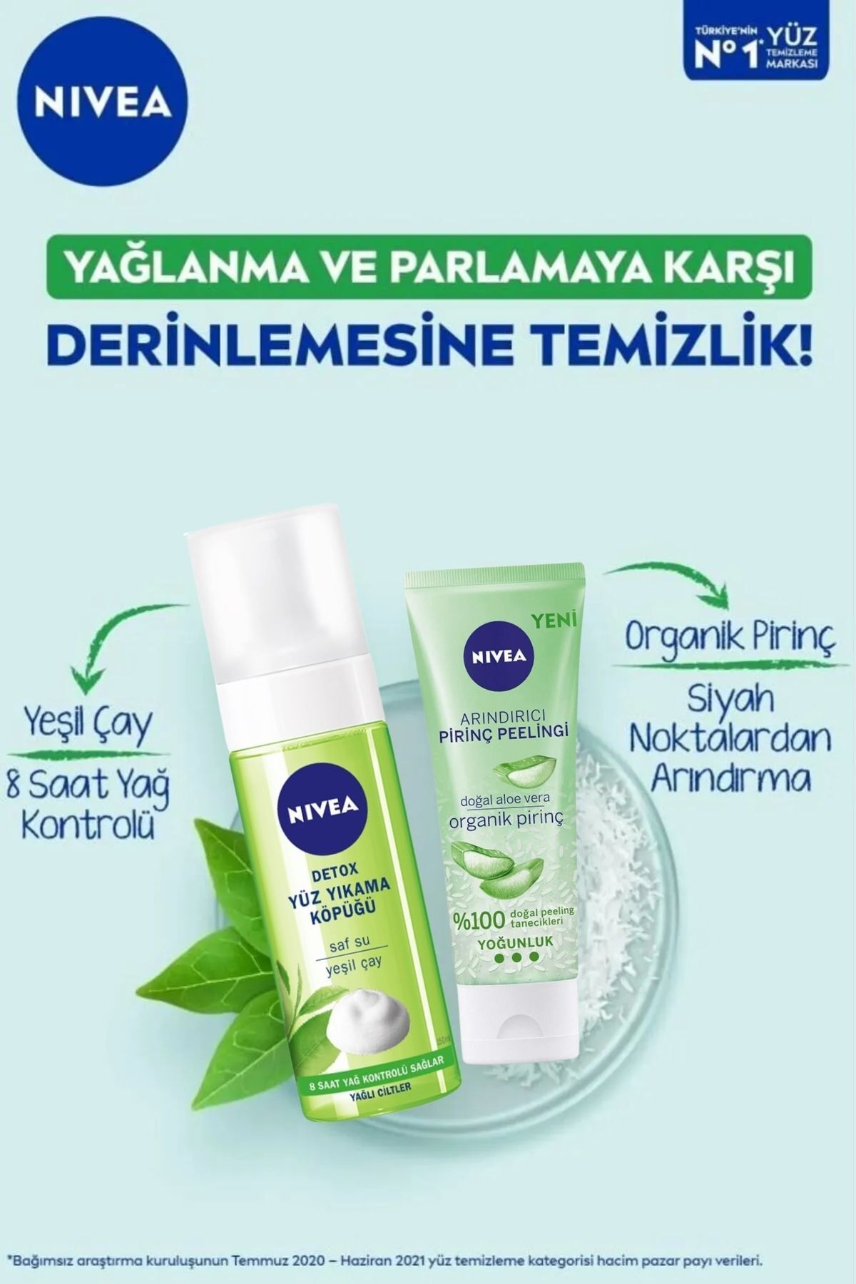 NİVEA ARINDIRICI ORGANİK PİRİNÇ PEELİNG 75ML-
